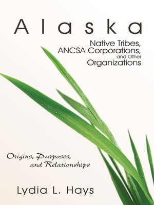 cover image of Alaska Native Tribes,ANCSA Corporations, and Other Organizations